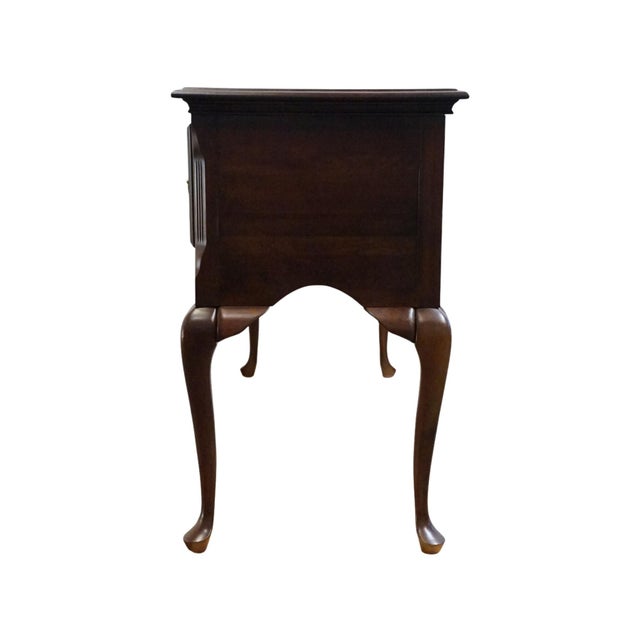 Cresent Furniture Solid Cherry Traditional Style 62" Sideboard Buffet For Sale - Image 9 of 12