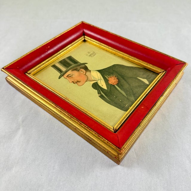 Paper Framed Original Vanity Fair Caricature Litho, the Marquess of Bath, 1896 For Sale - Image 7 of 14
