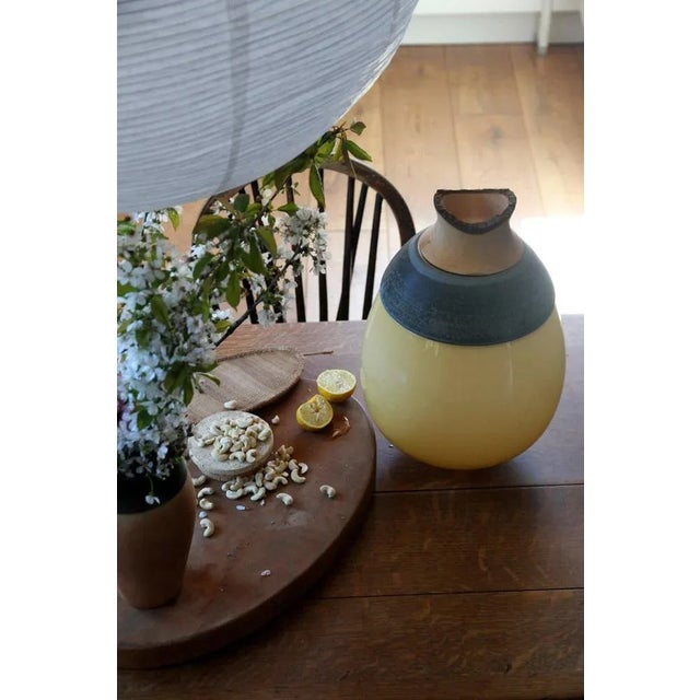 Glass Caramel Paradise Lilith Stacking Vase by Pia Wüstenberg For Sale - Image 7 of 9