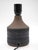 1960s Handmade Blue Ceramic Table Lamp by Tomas Anagrius for Kvidinge Keramik, Sweden, 1960s For Sale - Image 5 of 10