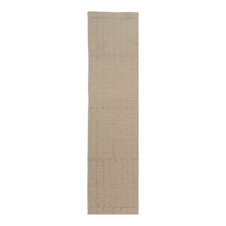 Rug & Kilim’s Oversized Contemporary Textural Rug in Beige-Brown Tones For Sale