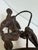 Bronze Mid 20th C. Studio Bronze Brutalist Figural Sculpture For Sale - Image 8 of 12