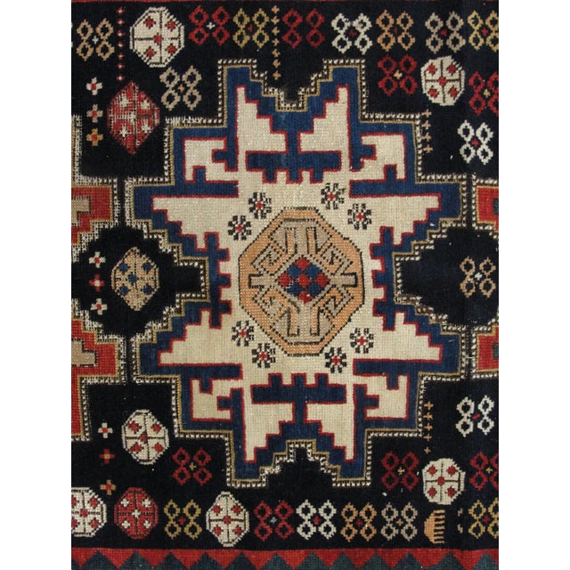 Antique Caucasian Shirvan Runner, 3'7" × 8'6" For Sale - Image 10 of 10