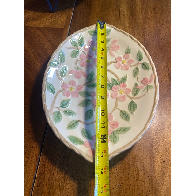 You’re looking at a gorgeous Franciscan Desert Rose, 13 inch oval, 60th anniversary diamond edition platter, made in...