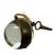 Early 20th Century Late Victorian 1900 Gilt Brass & Crystal Glass Ball Pocket Watch W/ Key For Sale - Image 5 of 6