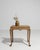Early 20th Century France Weathered Honey Oak Carved Oak Side Table For Sale - Image 9 of 10