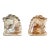 Vintage Clear Glass Horse Head Bookends - Set/2 For Sale