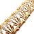 Tiffany & Co. Jean Schlumberger Diamond Yellow Gold and Platinum Hands Bracelet For Sale In Philadelphia - Image 6 of 12