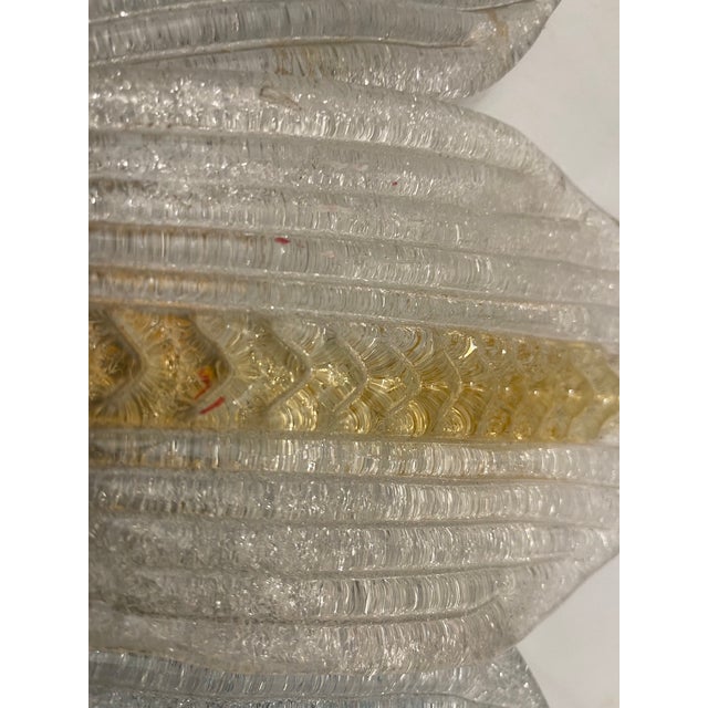 Metal Murano Glass Sconces, 1970s, Set of 2 For Sale - Image 7 of 18