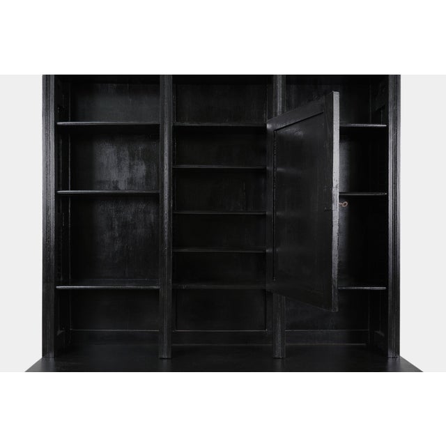 Art Nouveau Pharmacist Cabinet in Oak, France, 1910s For Sale - Image 4 of 13