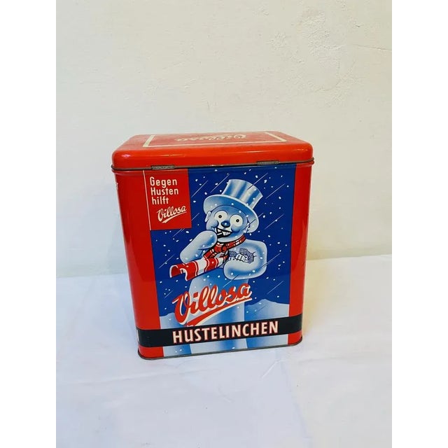 Large Tin from Hustelinchen Villosa, 1950s For Sale - Image 6 of 7
