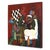 Figurative Crazy Apartment - Abstract Figurative Cubist Portrait Still Life Painting by Valerie Etitinwo For Sale - Image 3 of 12