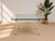 Mid 20th Century Tubular Lucite and Brass Italian Game Table Occasional Table For Sale In Los Angeles - Image 6 of 10