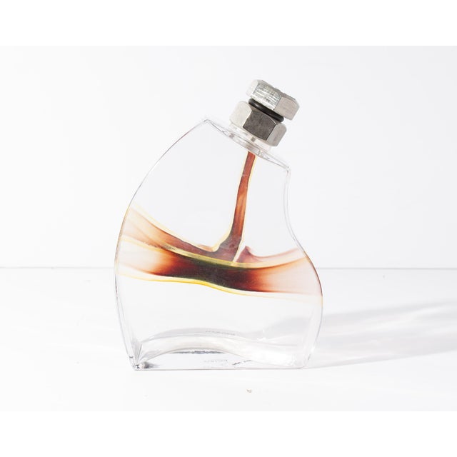Early 21st Century Glass "Macho" Decanter by Kjell Engman for Kosta Boda For Sale - Image 5 of 10
