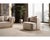 New Luna 3–Piece Channel Tufted Gold Accent Luxury Sofa Set - Sofa , Loveseat & Chair For Sale - Image 13 of 18