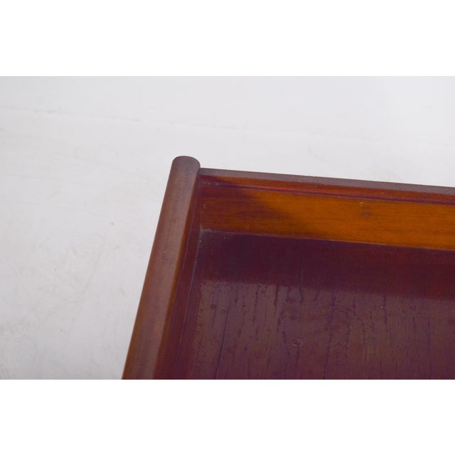 Small Art Deco Teak Bar Cabinet, 1920s For Sale - Image 6 of 11