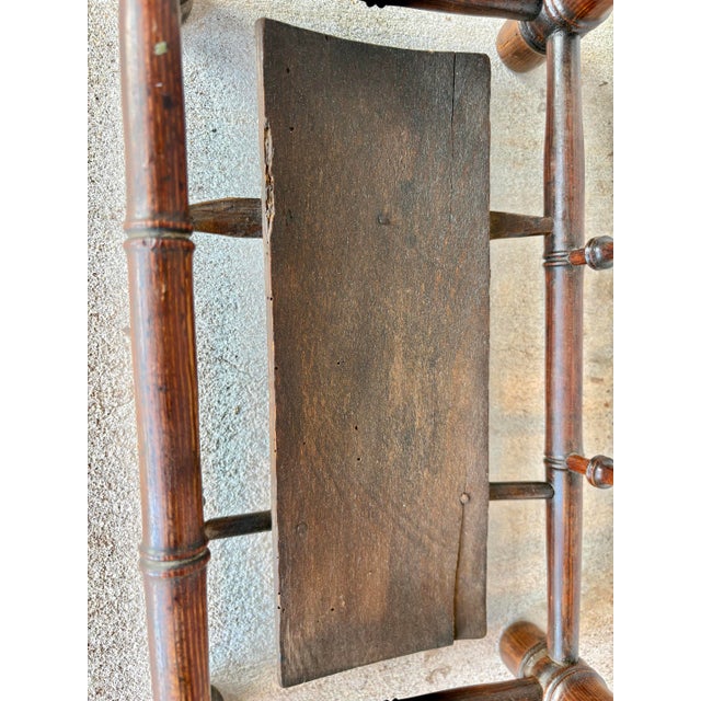 Wood Late 19th Century French Faux Bamboo Umbrella Stand For Sale - Image 7 of 12