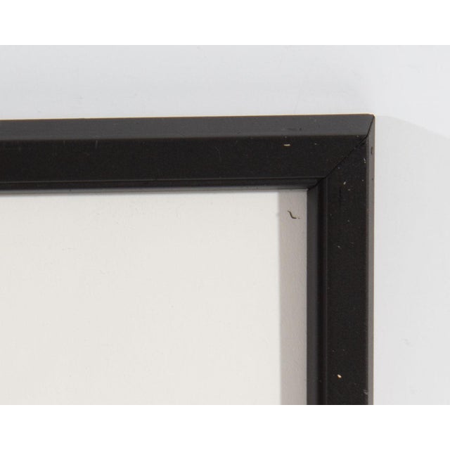 Abstract 1960s Abstract Mixed Media Drawing by James L. Bruch For Sale - Image 3 of 7