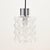 Stunning mid-century modern ceiling light/pendant designed by helena tynell for limburg (germany, 1960s). The transparent...