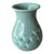 1970s Korean Celadon Vase With Crane Motif For Sale