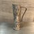 Los Castillo Vintage Mexican Brass and Inlaid Abalone Shell Pitcher Mexico For Sale - Image 4 of 13