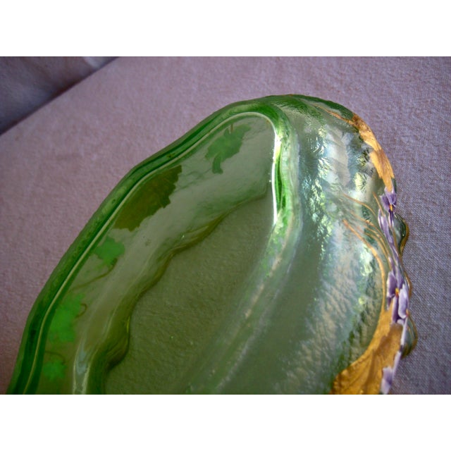 Late 19th Century French Art Nouveau Cameo Glass Vase For Sale - Image 6 of 9