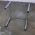 Chrome 1970’s Modern Square End or Side Table by James David Cylindrical Chrome Tube Frame & Glass Top For Sale - Image 8 of 18