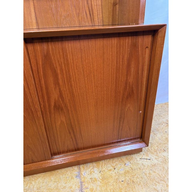 Mid-Century Teak Wall Unit by Poul Hundevad, 1960s For Sale - Image 9 of 15