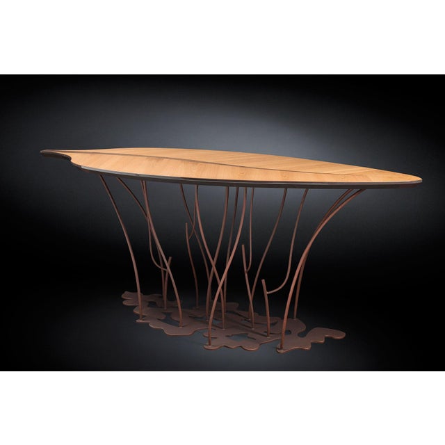 Leaf Fenice Console Table by Marco Segantin for VGnewtrend For Sale - Image 6 of 7