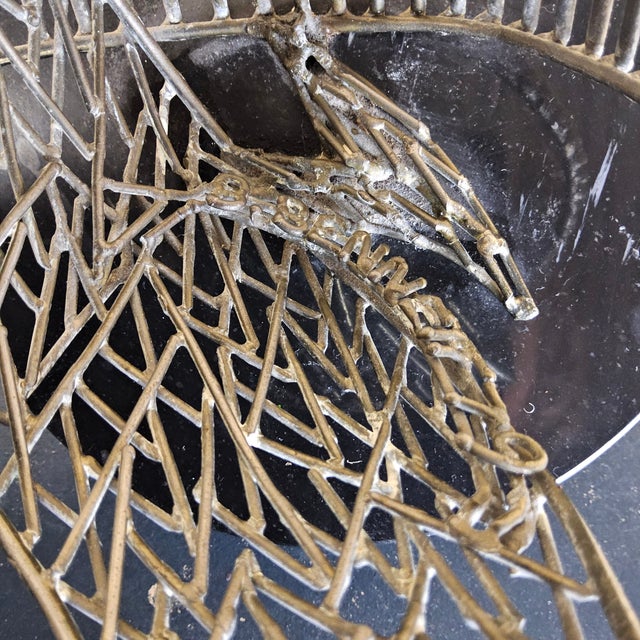 Bob Bennett, Untitled Abstract Dynamic Sculpture, 1979, Brass Wire For Sale - Image 16 of 17