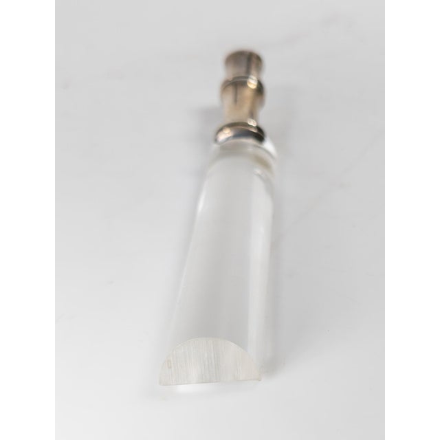 Mid-Century Sterling Silver Bamboo Form Magnifier Reader by Tiffany & Co For Sale In New York - Image 6 of 10