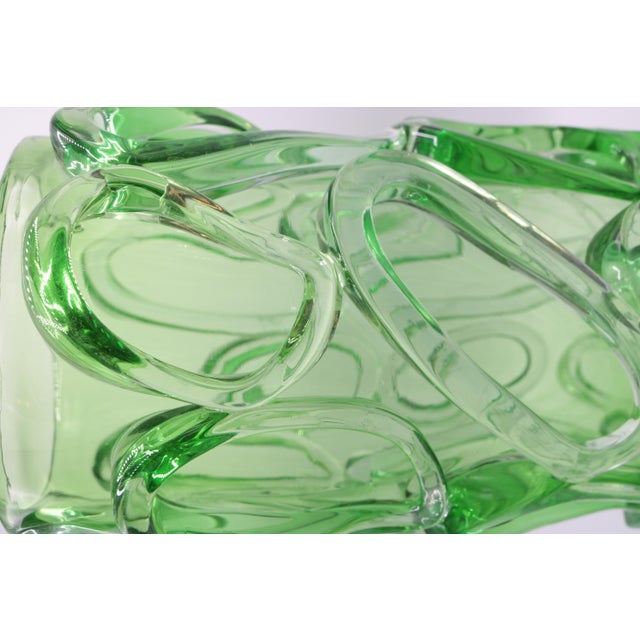 Modern Art Glass Vase by Martin Postch For Sale - Image 3 of 9
