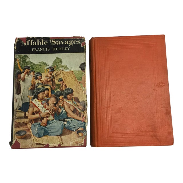 Vintage Travel and Anthropology Books - a Pair For Sale