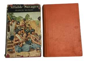 Vintage Travel and Anthropology Books - a Pair