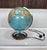 Illuminated Model Duo Table Glass Globe with Chrome-Plated Semi-Meridian by Paul Oestergaard for Columbus Verlag, West-Germany, 1950s For Sale - Image 11 of 18