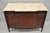 Antique French Louis XVI Maison Jansen Style Mahogany Marble Top Dresser Commode For Sale - Image 4 of 16