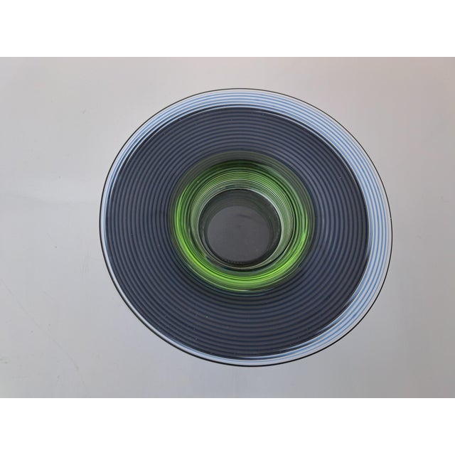 Spiral Murano Glass Bowl from Salviati, 1980s For Sale - Image 4 of 9