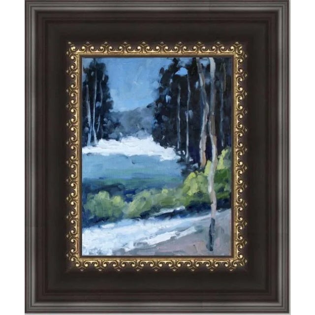 Whitefish Winter, Contemporary Landscape Oil Painting For Sale - Image 10 of 11