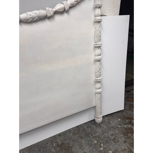 Wood Queen Size Ballard Designs Juniper Headboard For Sale - Image 7 of 12
