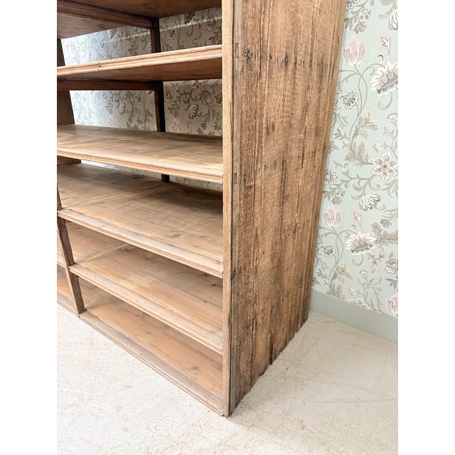 Brutalist Large Vintage Cabinet with Drawers, 1940s For Sale - Image 3 of 18