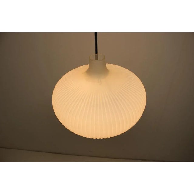 Mid-Century Glass Pendant, 1960s For Sale - Image 11 of 12