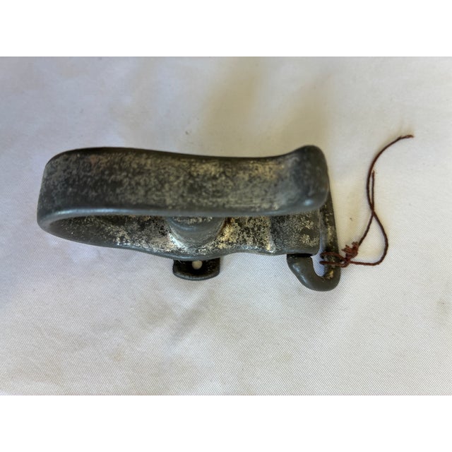 Mid 20th Century Vintage Metal Swivel Hook Industrial Farm Decor For Sale - Image 5 of 8