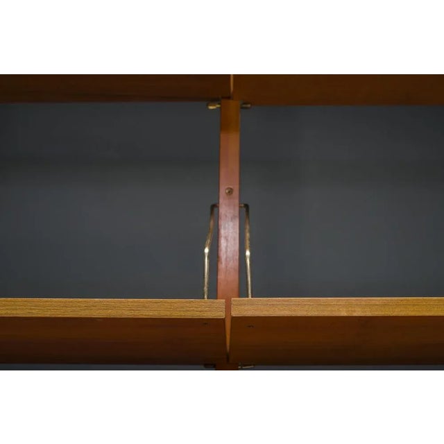 Danish Teak PS Modular Wall Units by Preben Sørensen for Randers Møbelfabrik, 1960s, Set of 11 For Sale - Image 6 of 12