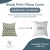 Not Yet Made - Made To Order Fabdivine Artisan Block Print Throw Pillow Cover 26x26 Inch Duck Canvas-Bheeshma For Sale - Image 5 of 5