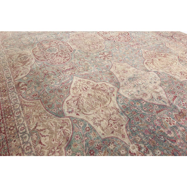 Persian Kirman Rug For Sale - Image 9 of 9