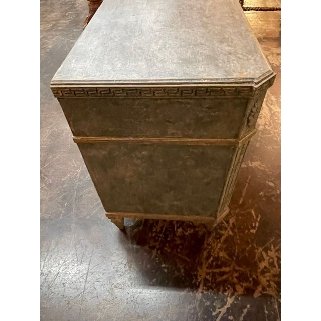 Pair of Swedish Gustavian Neoclassical Painted Chests For Sale In Dallas - Image 6 of 13