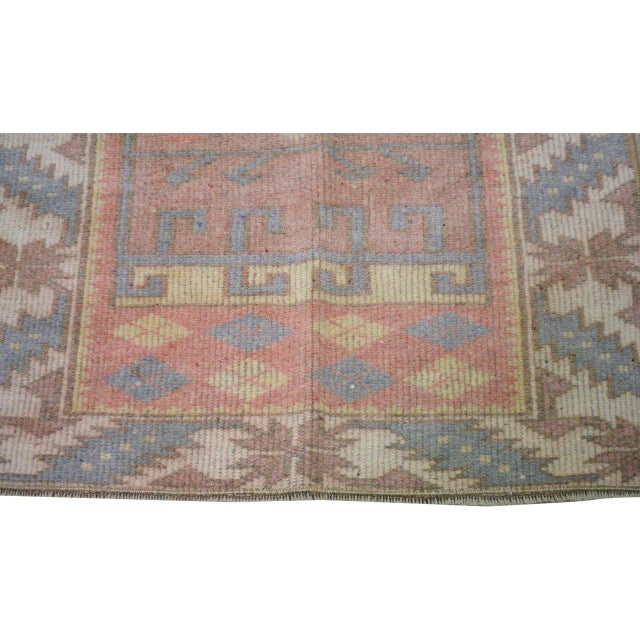 Turkish Vintage Turkish Anatolian Hand Knotted Wool Rug, 2'1''x3'3'' For Sale - Image 3 of 3
