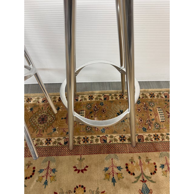 1990s Pepe Cortes for Knoll Jamaica Bar Stools, Set of Four For Sale - Image 5 of 12