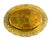 Vintage Ornate Brass Oval Tray With Intricate Floral Motif For Sale - Image 9 of 9