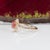 Aaa Padparadscha Sapphire Ring With Earth-Mined Diamond Accents: Solid 14k Gold, Size 6.75 For Sale In Columbus - Image 6 of 9